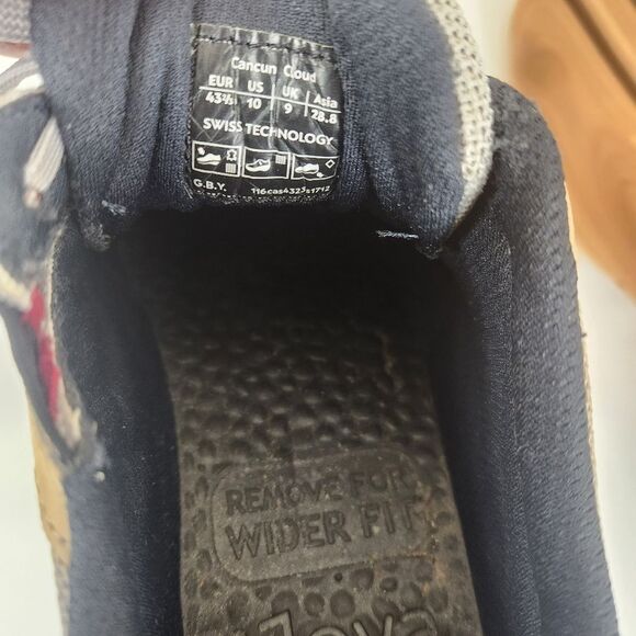 Joya Cancun Cloud Wave Sole Nubuck Leather Lace-Up Comfort Sneakers 10 - Picture 7 of 9